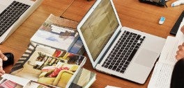 Image of laptop on desk