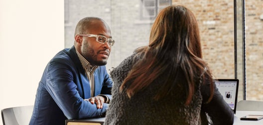 professional people at table