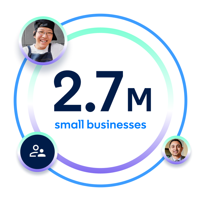 Stat of 2.7 million small businesses