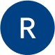 Icon of the letter 'R'.