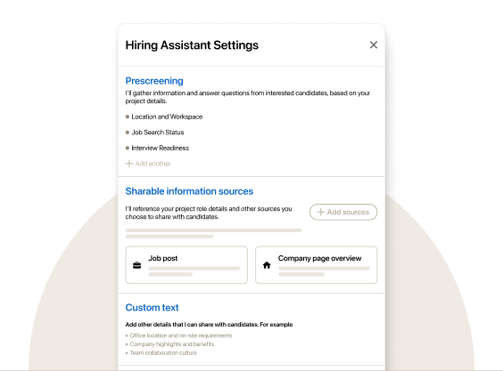 UI illustration representing saving time