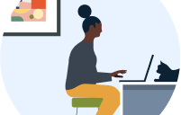 Illustration representing sales churn