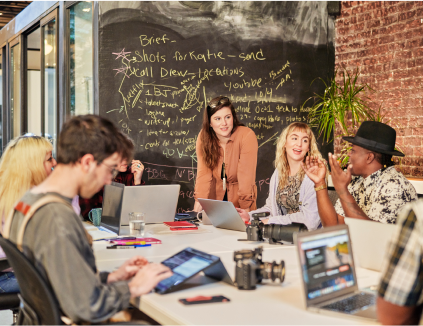 Image of professionals collaborating