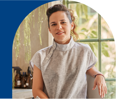 Image of person smiling